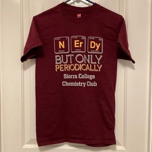 Nerdy, but only periodically Sierra College tee